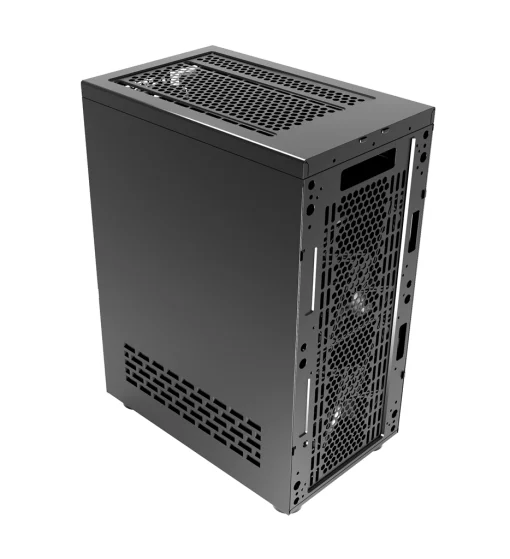 Корпус 1stPlayer R6-A-3R1 Color LED Black без БП